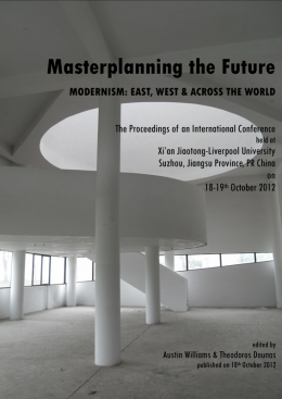 masterplanning modernism china
